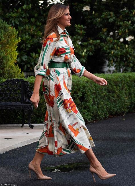 melania trump gucci dress